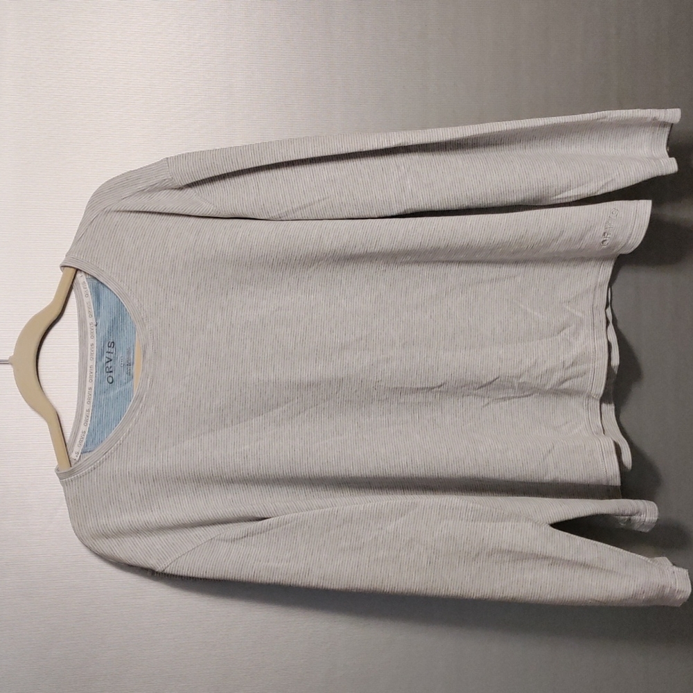 Orvis long sleeve tee xxl striped